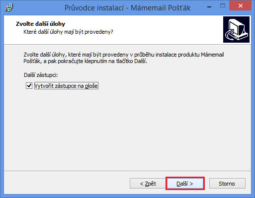 Průvodce instalací